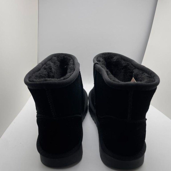 CUSHIONAIRE Women's Cozy pull on boot BLACK 8 - Picture 4 of 6